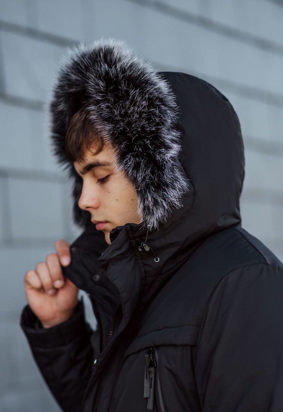 Zimowa parka Staff atrk black