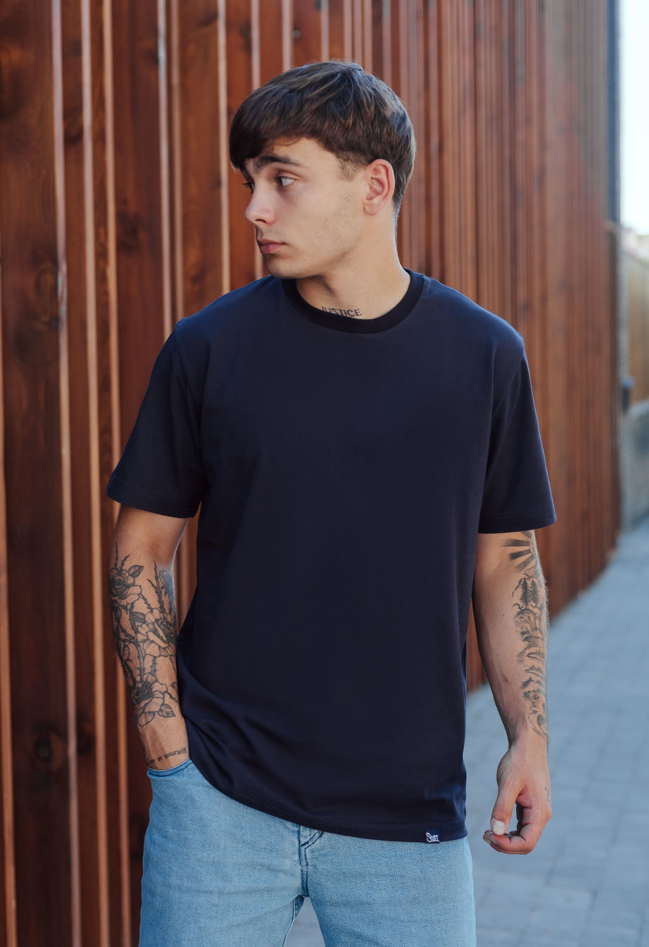 Koszulka Staff navy basic