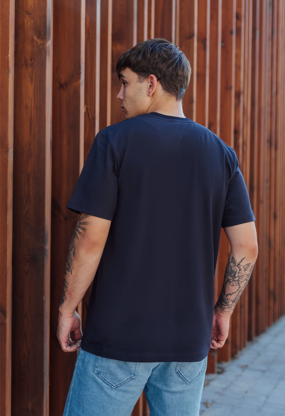 Koszulka Staff navy basic