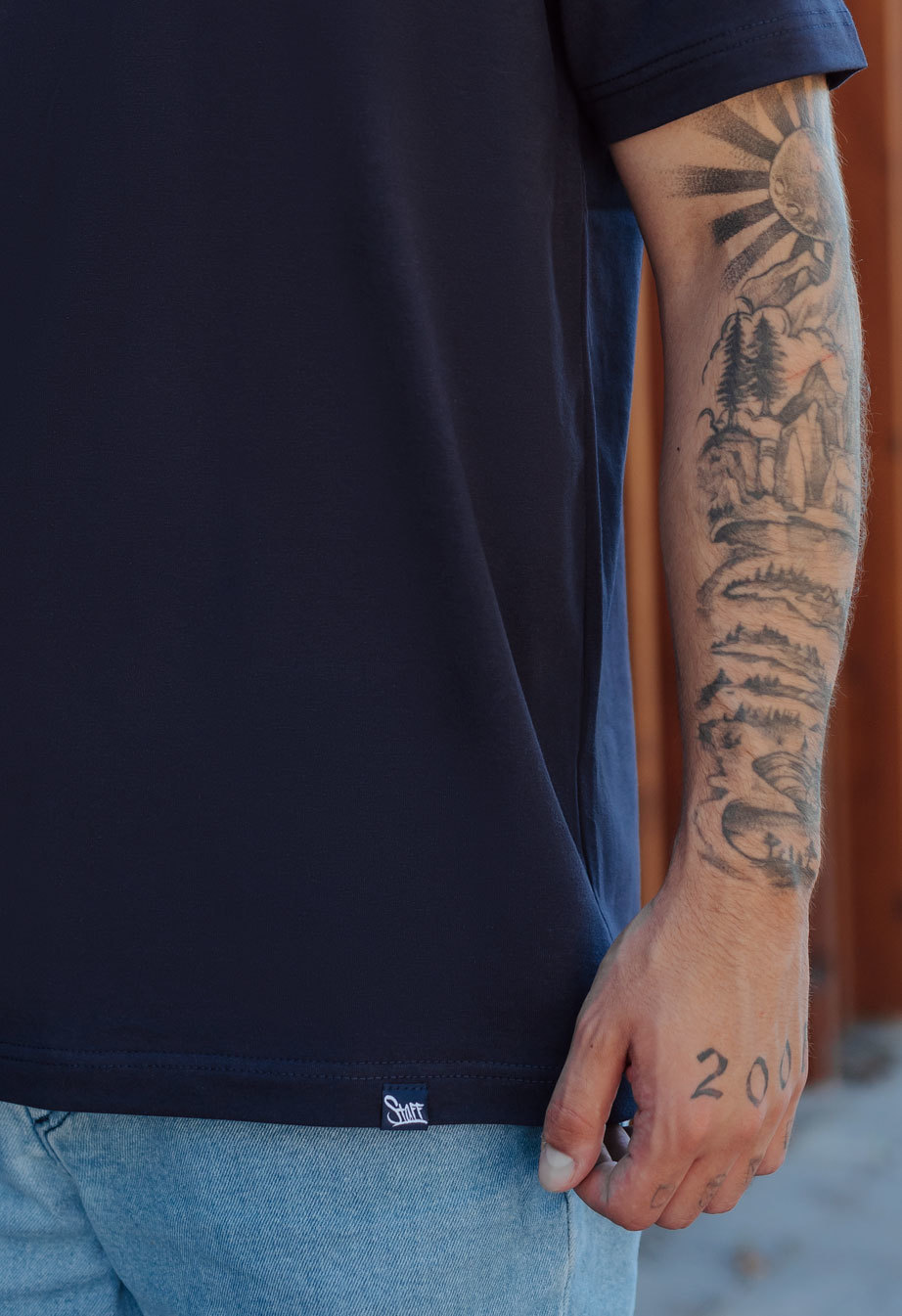 Koszulka Staff navy basic