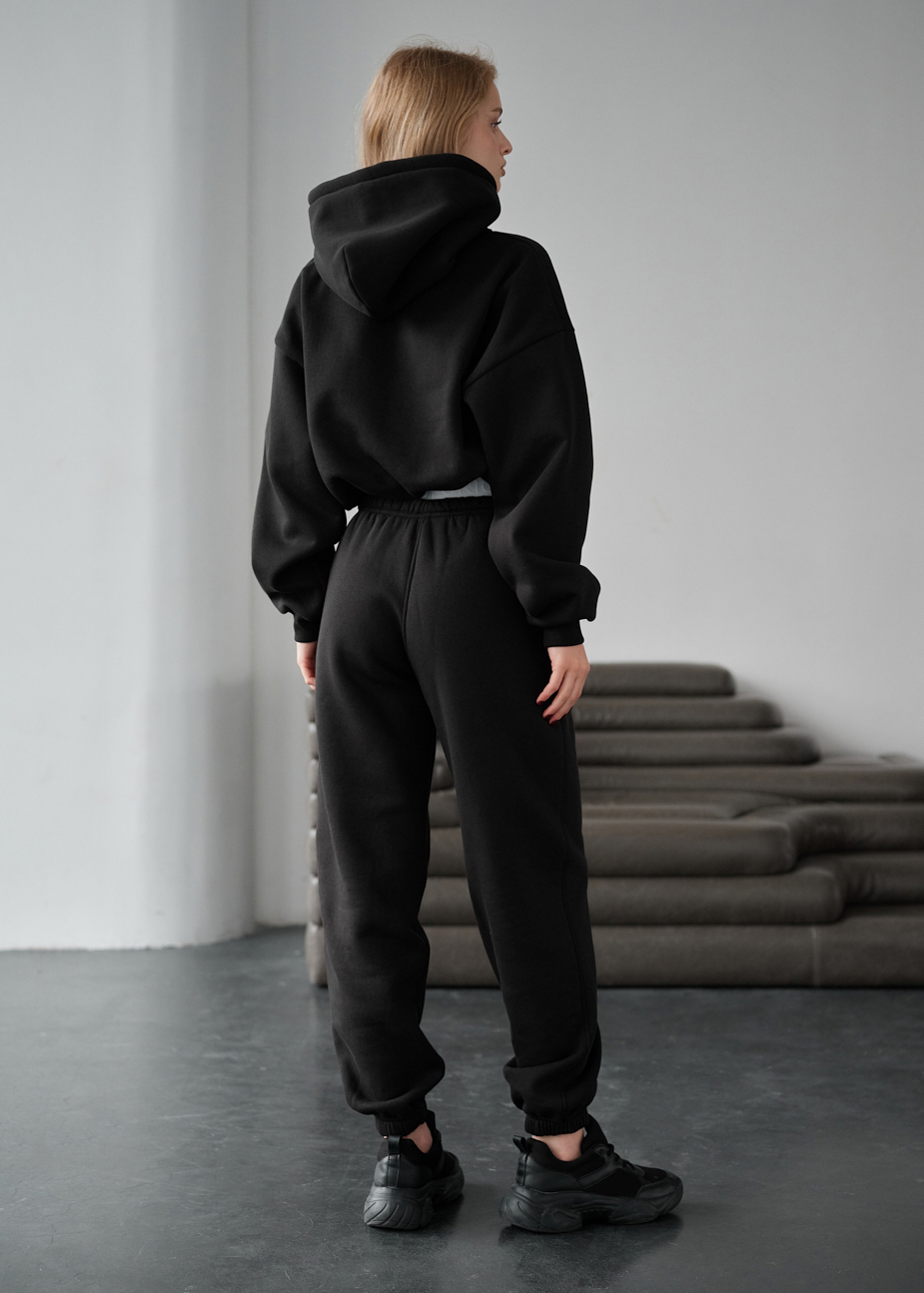 Damski dres Staff sia black oversize fleece