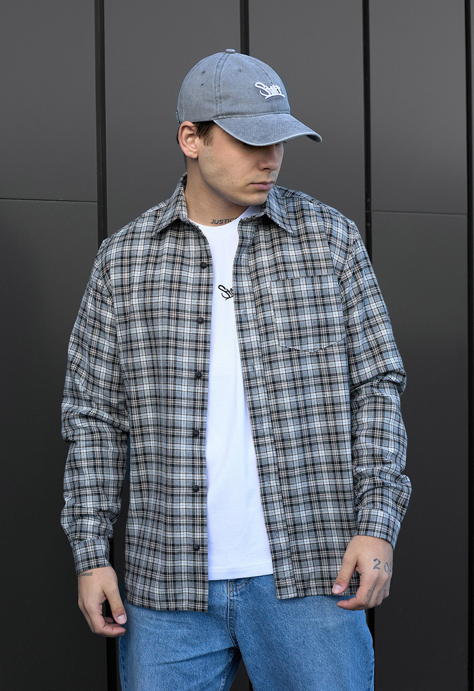 Koszula Staff ed light gray