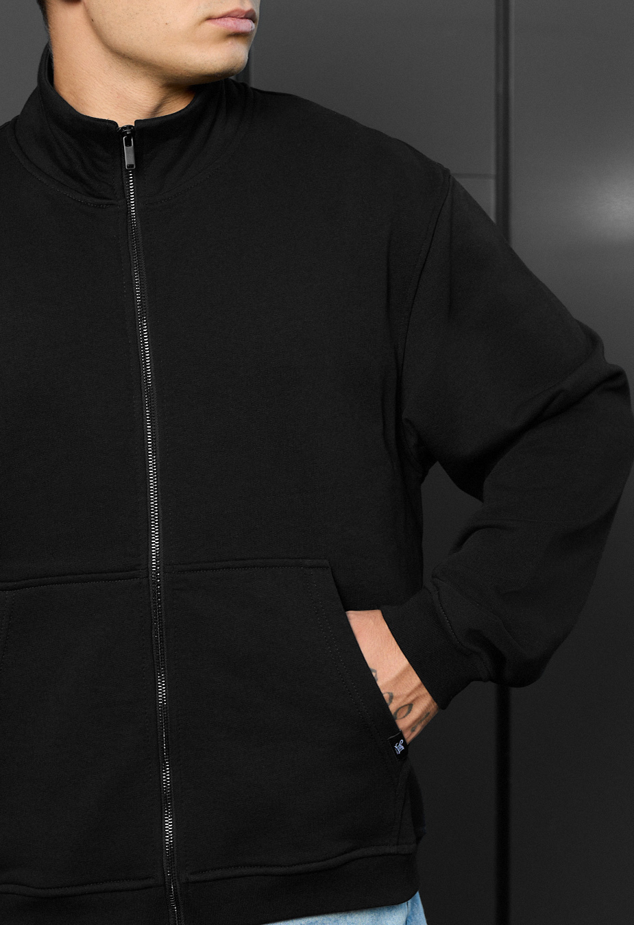 Olimpijka Staff ry black oversize