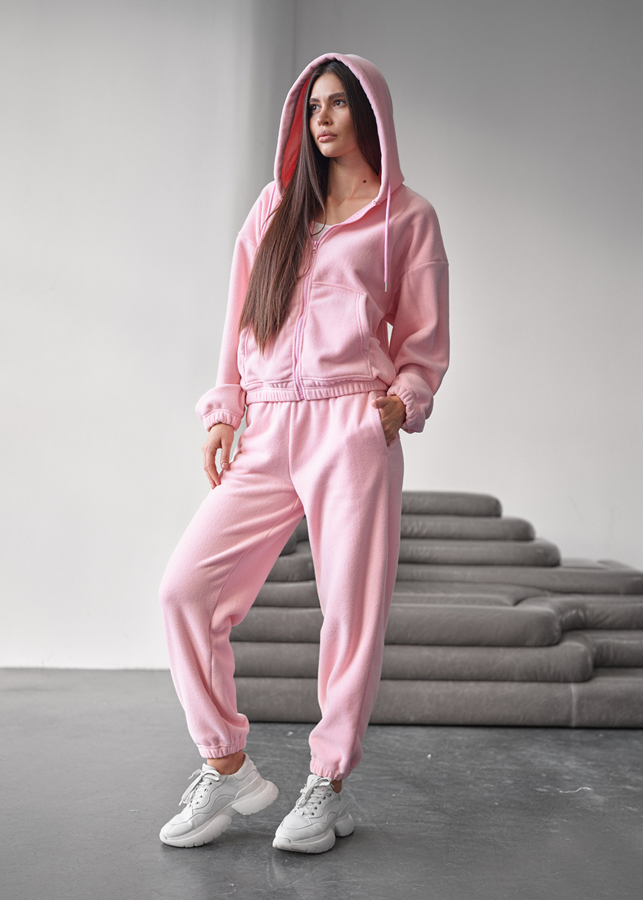 Dres Staff eni pink oversize fleece