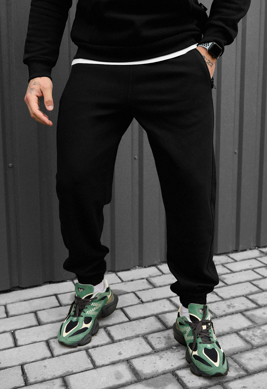 Spodnie Staff clo black