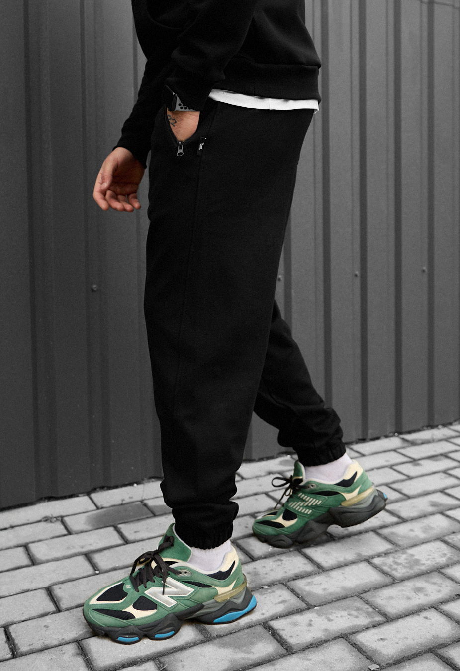 Spodnie Staff clo black