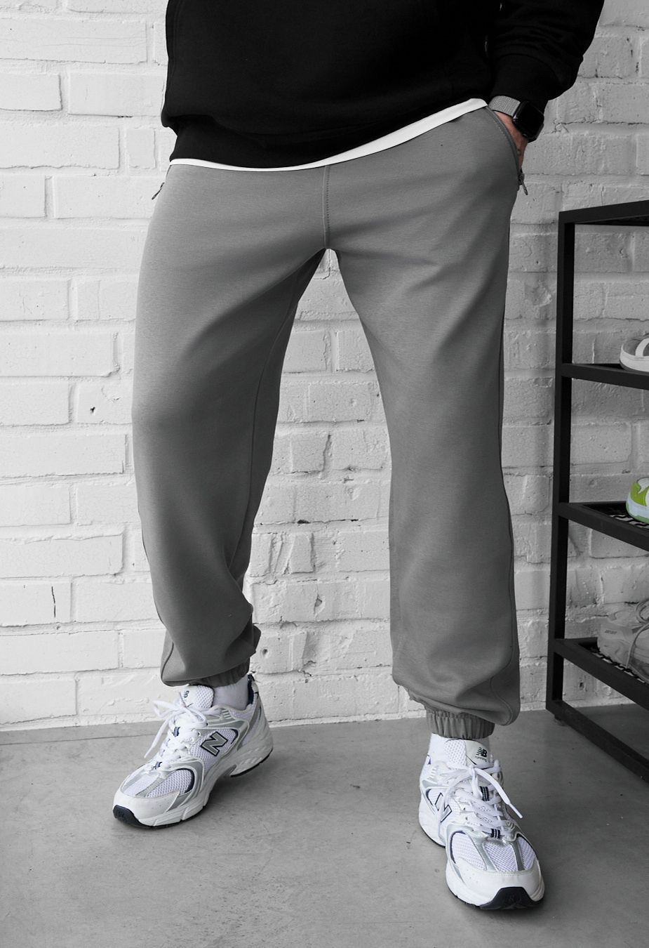 Spodnie Staff clo gray