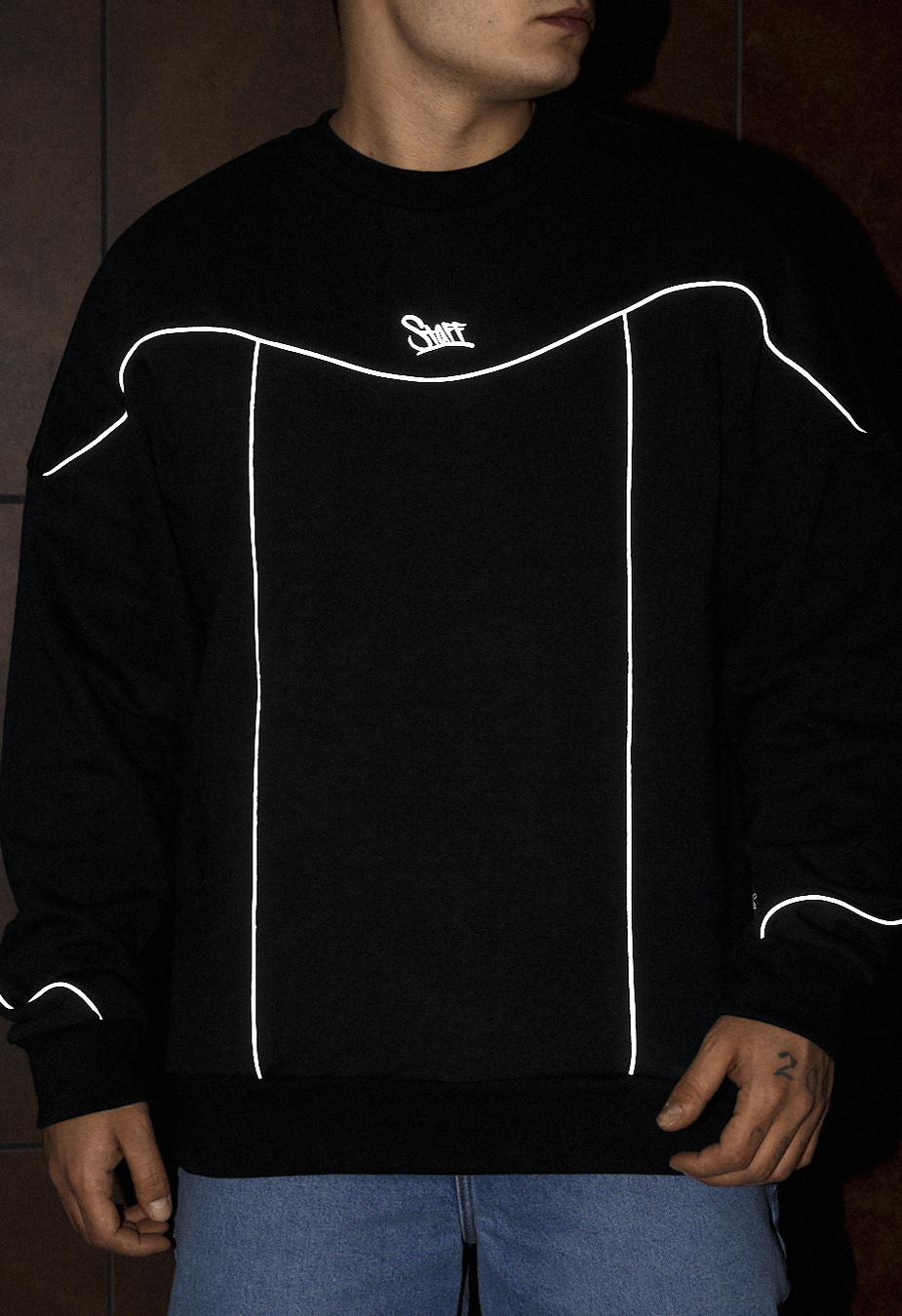 Bluza Staff dz logo reflective