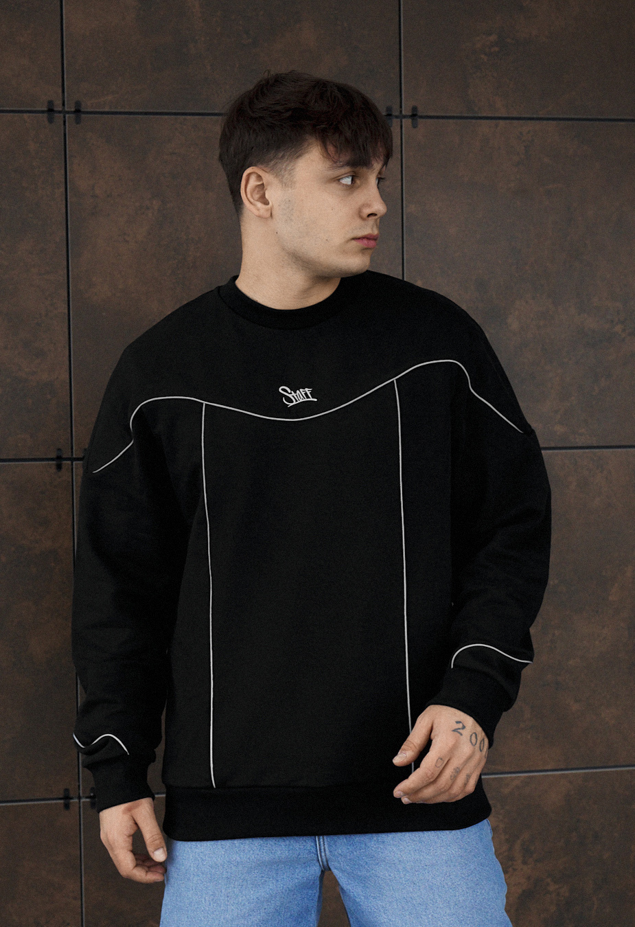 Bluza Staff dz logo reflective