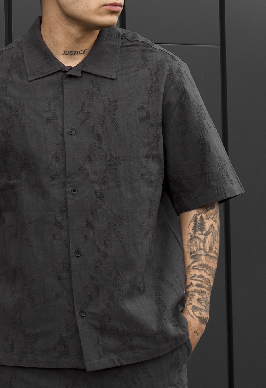 Spodenki Staff mac dark gray