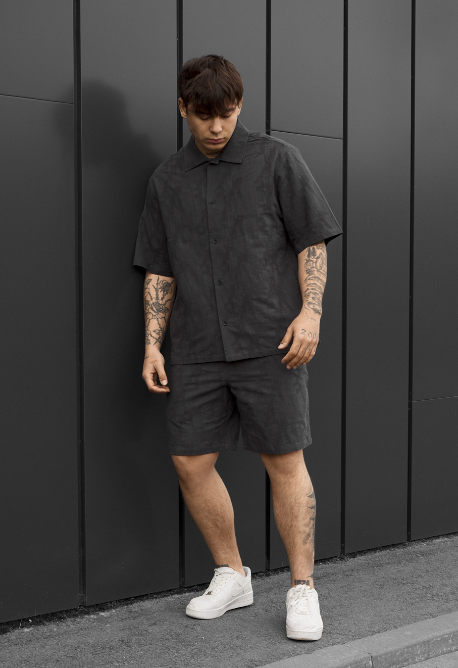 Spodenki Staff mac dark gray