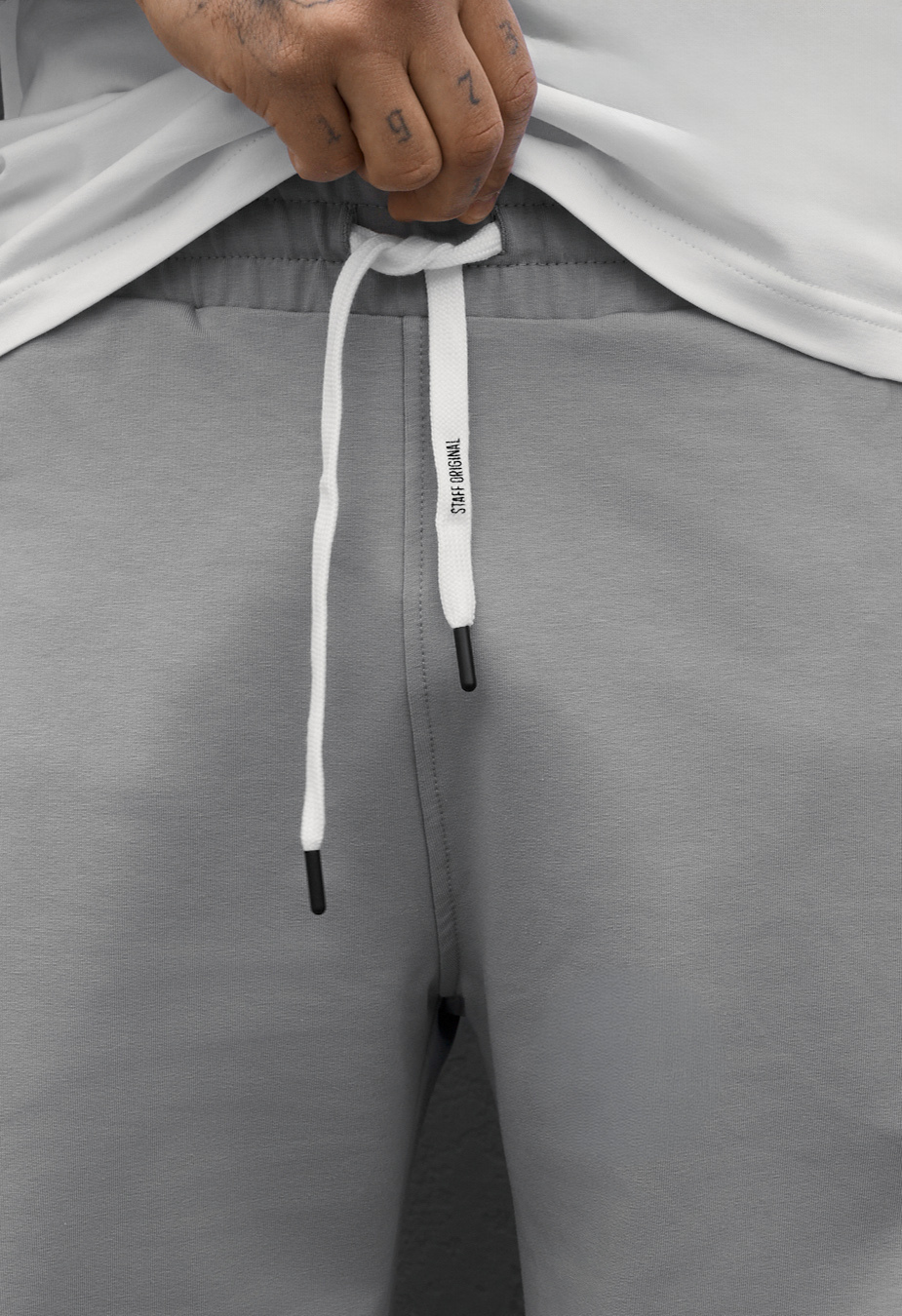 Spodenki Staff wh light gray