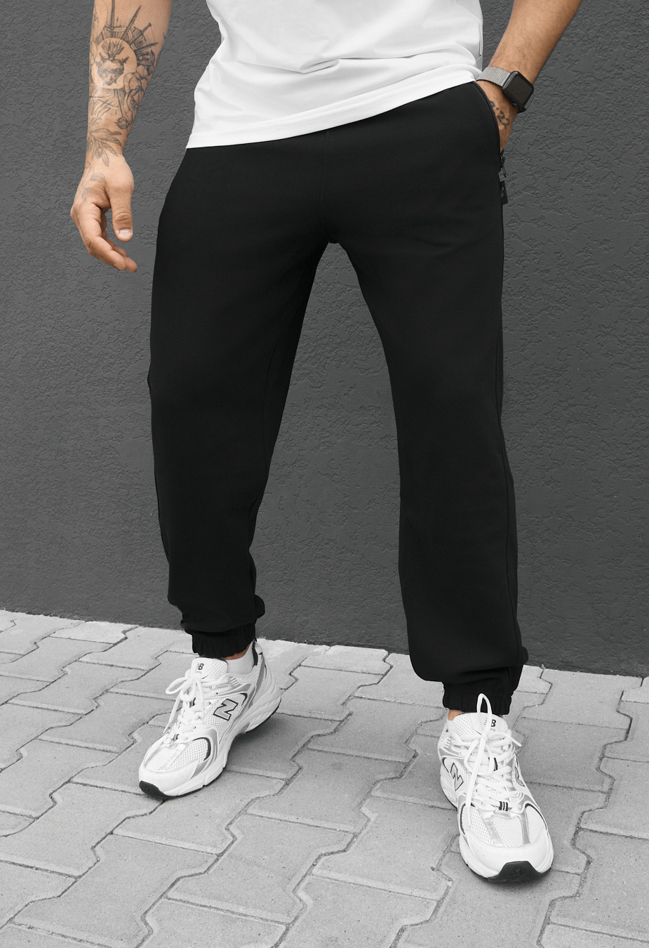 Spodnie dresowe Staff clo black
