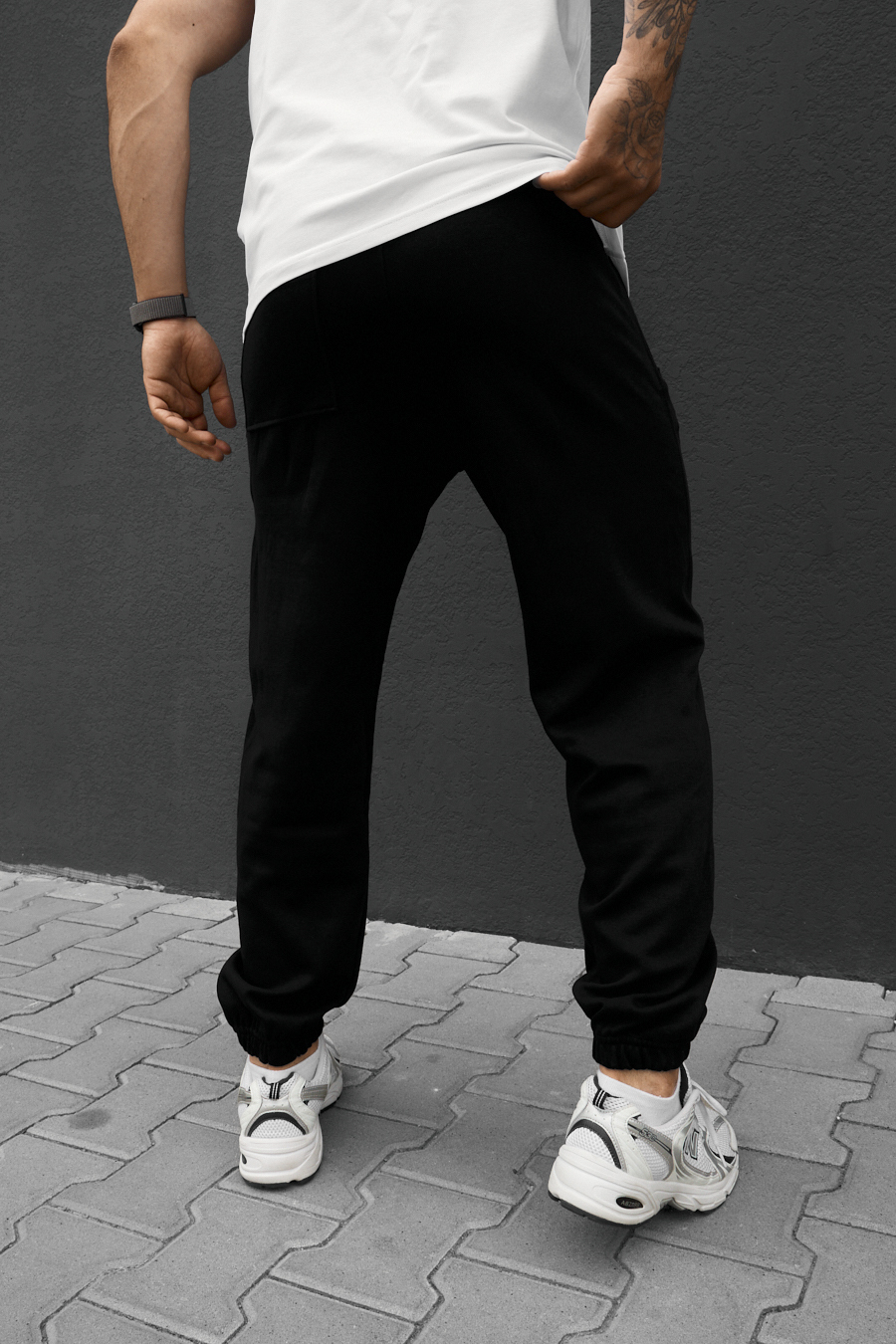Spodnie dresowe Staff clo black