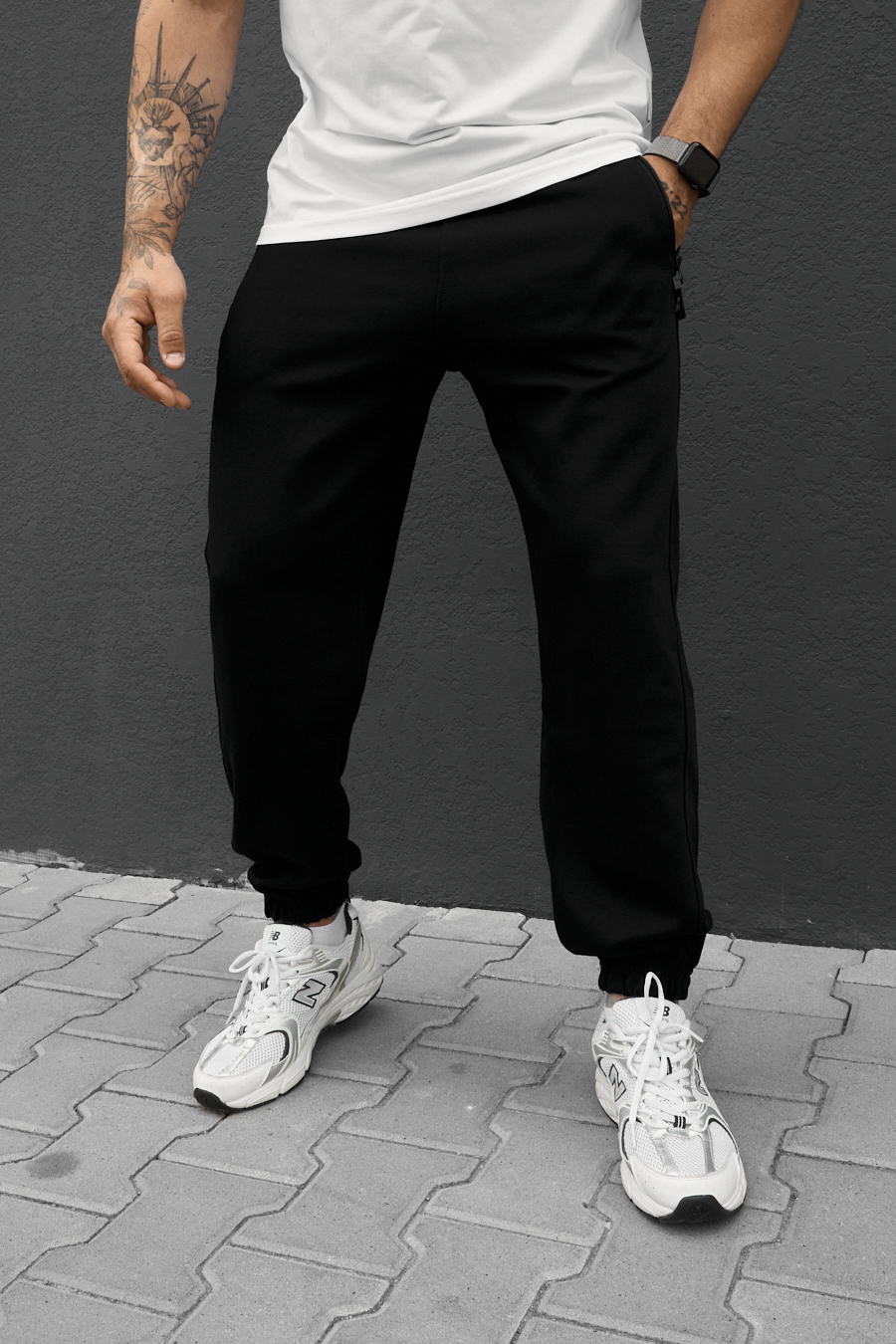 Spodnie dresowe Staff clo black