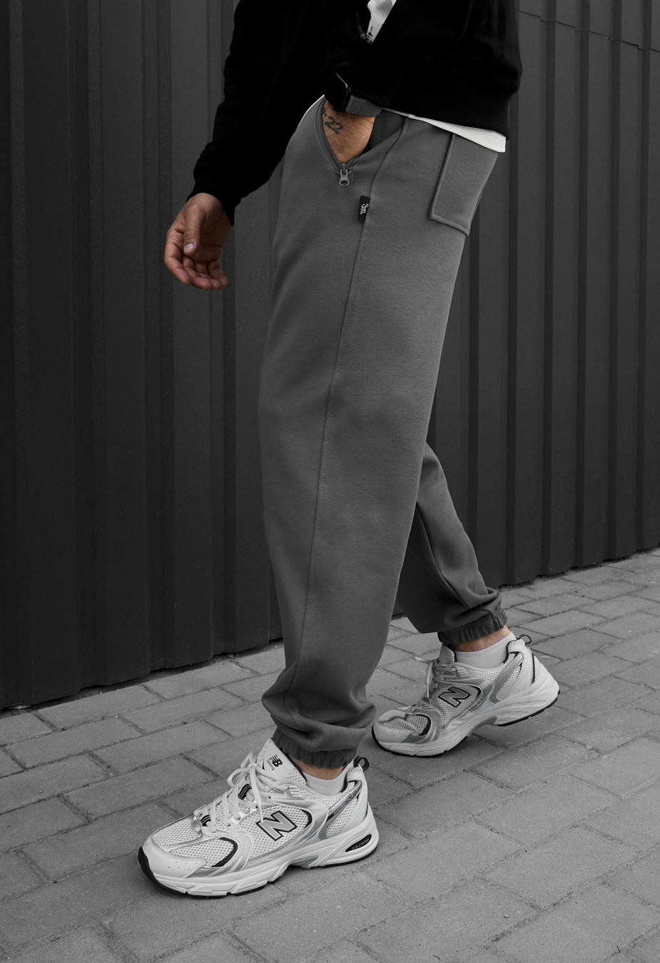 Spodnie dresowe Staff clo gray