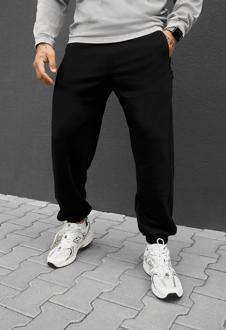 Spodnie dresowe Staff clo black
