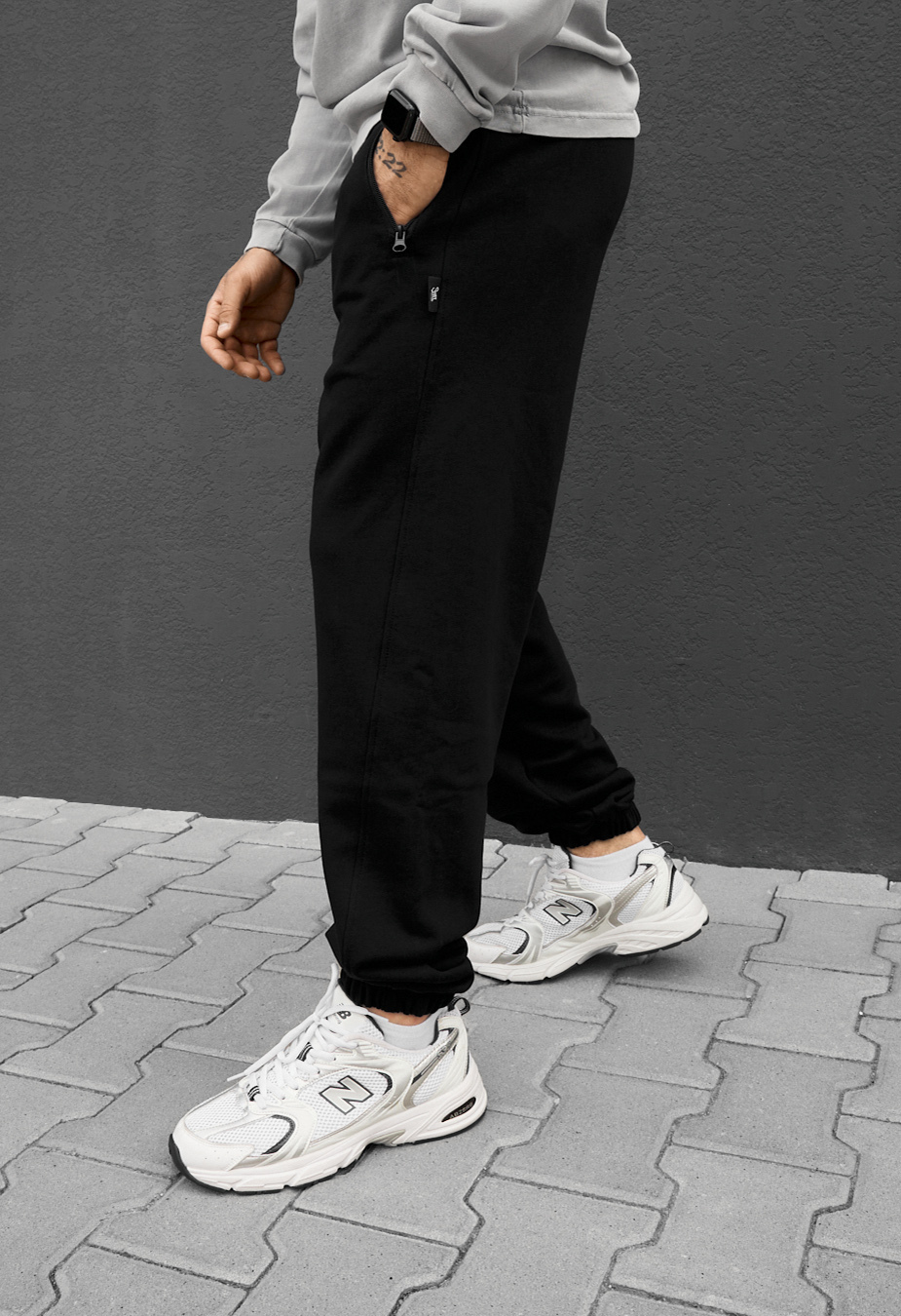 Spodnie dresowe Staff clo black