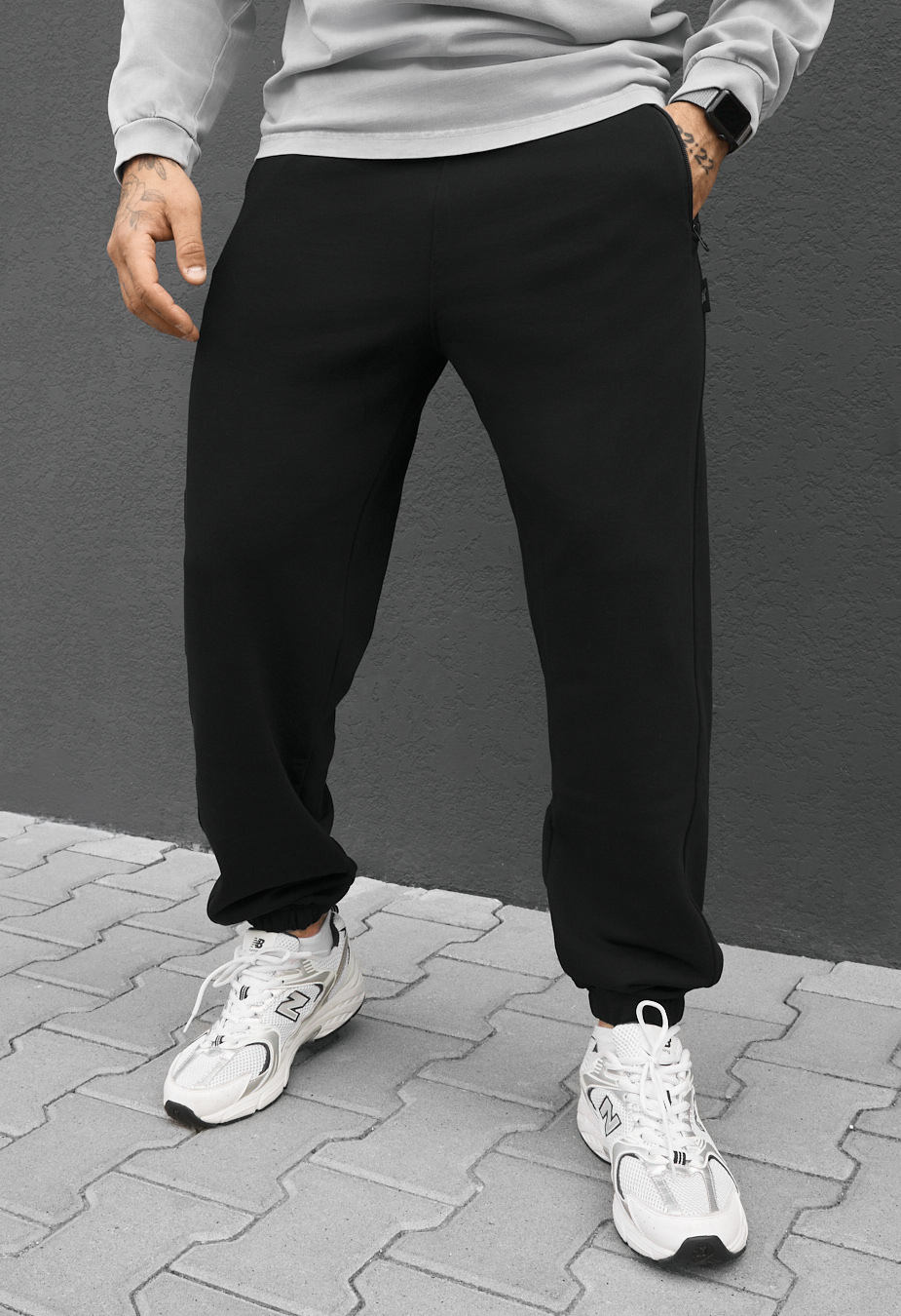 Spodnie dresowe Staff clo black