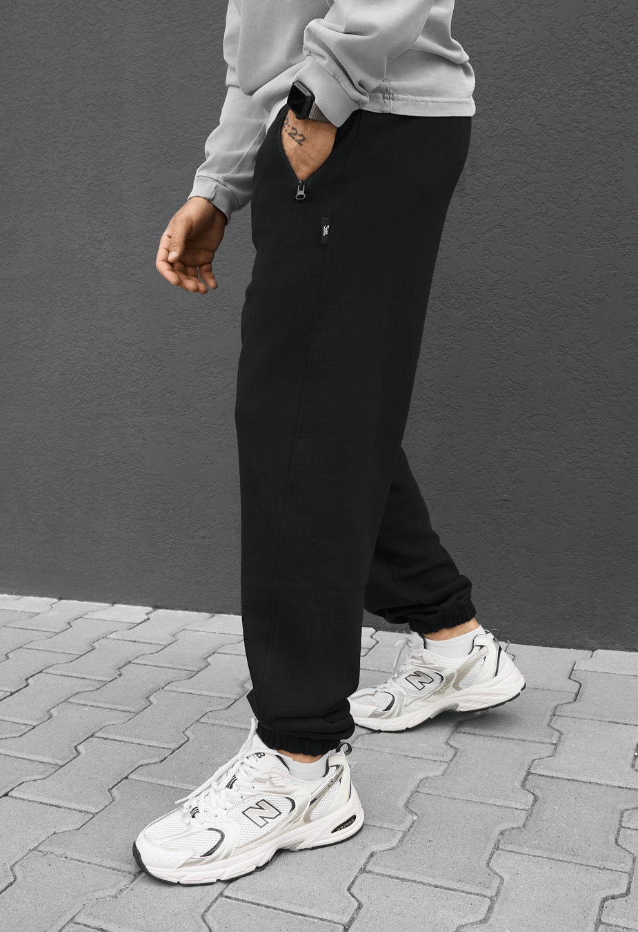 Spodnie dresowe Staff clo black
