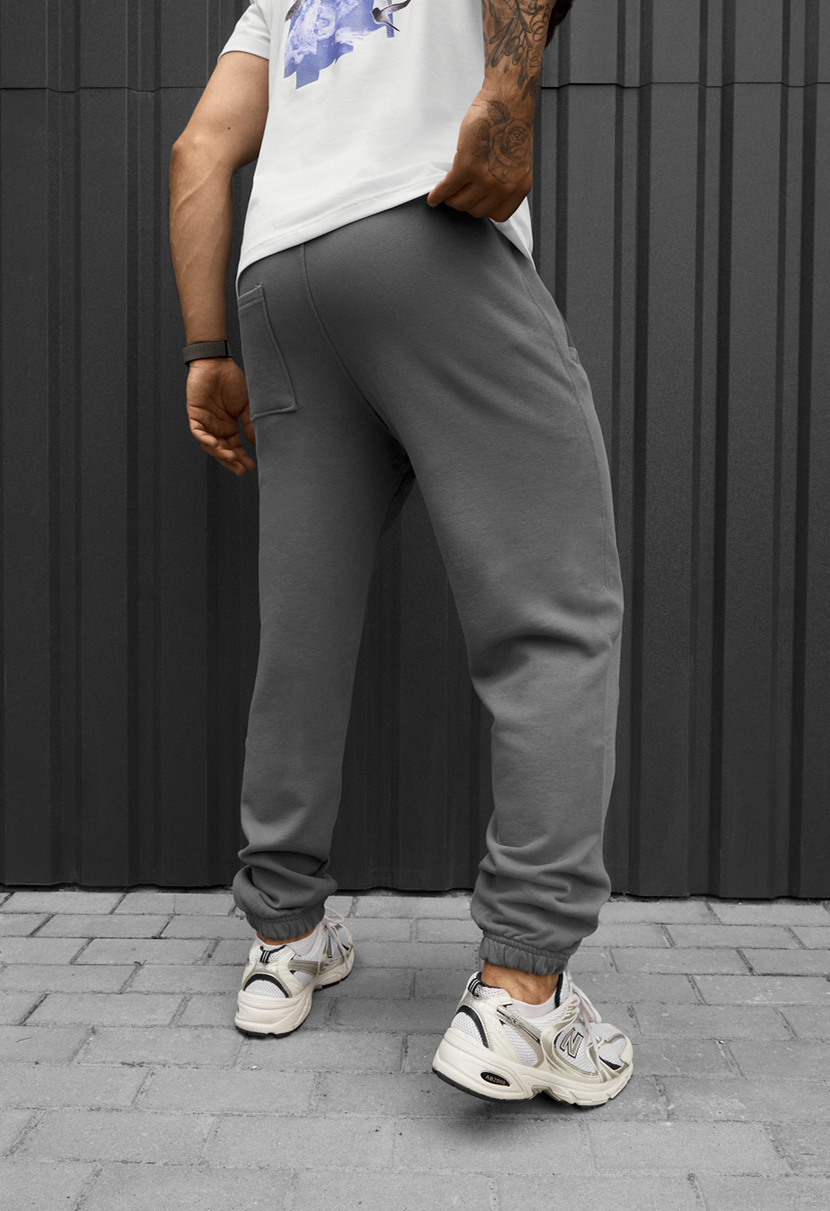 Spodnie dresowe Staff clo gray