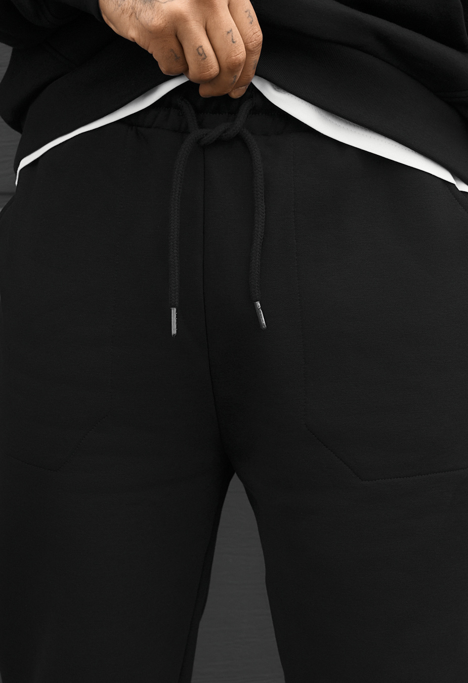 Spodnie dresowe Staff al black fleece