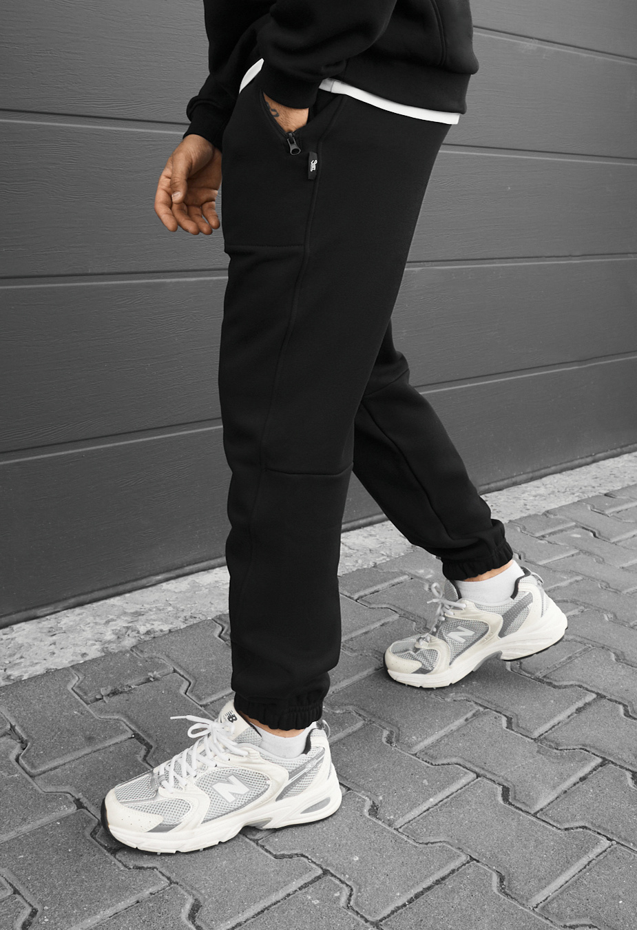 Spodnie dresowe Staff nib black fleece