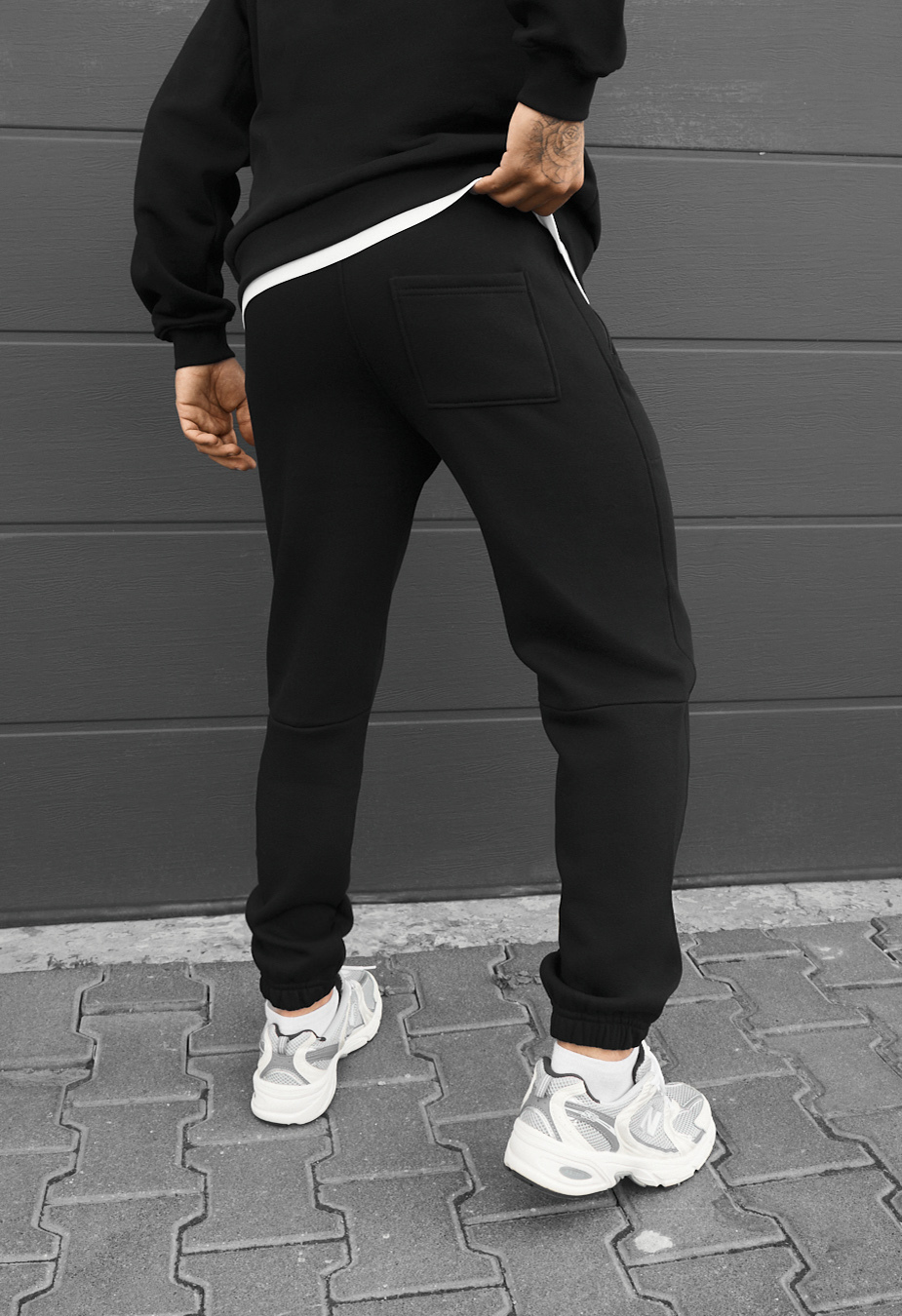 Spodnie dresowe Staff nib black fleece