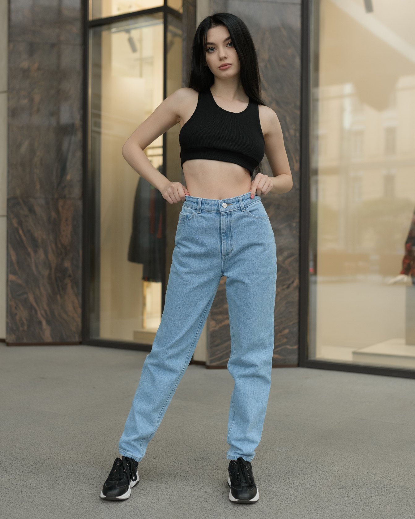 Damskie jeansy Staff ba c1