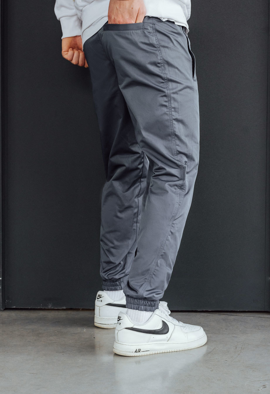 Joggery Staff gray navy