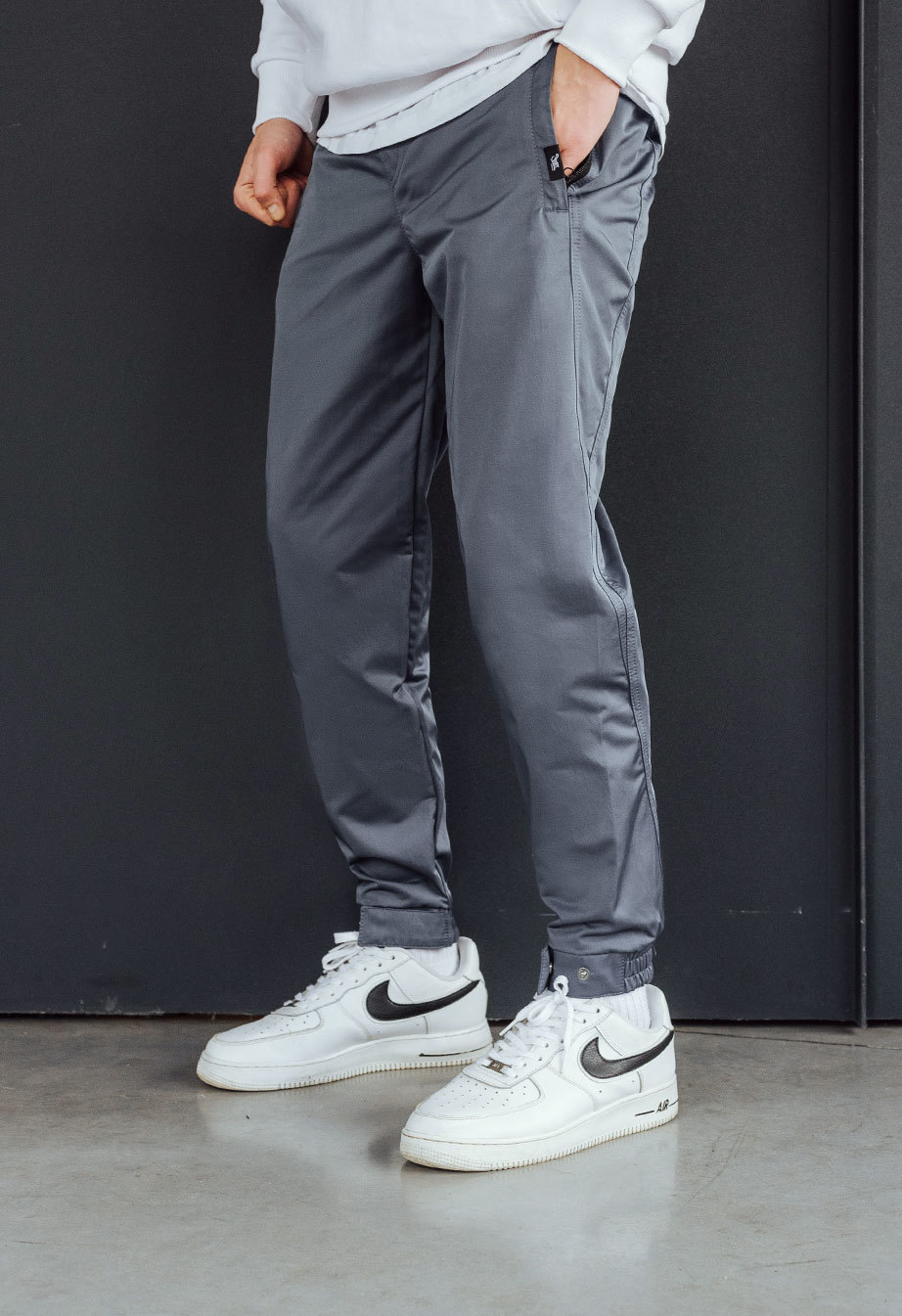 Joggery Staff gray navy