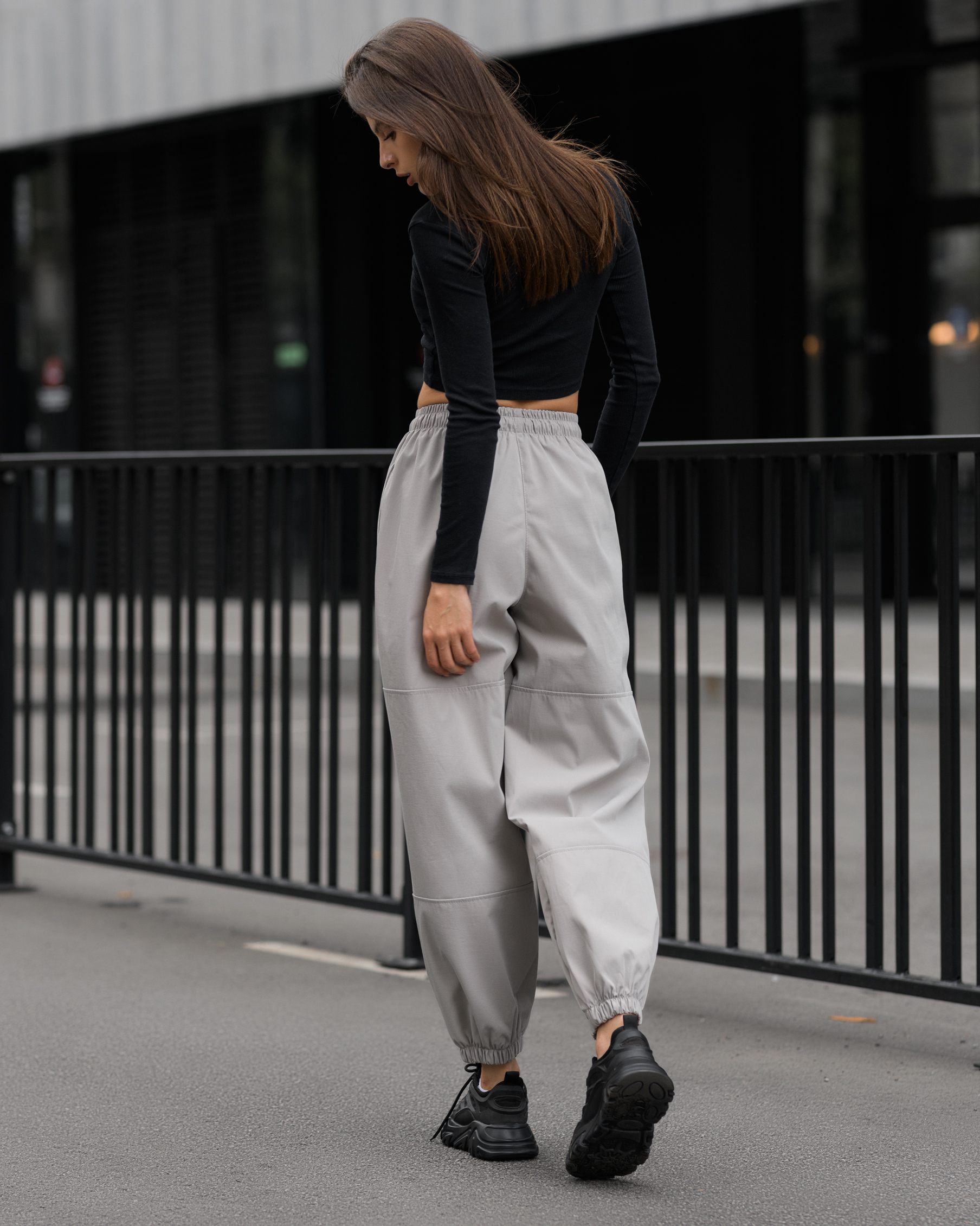 Damskie dresy sportowe Staff ti light gray