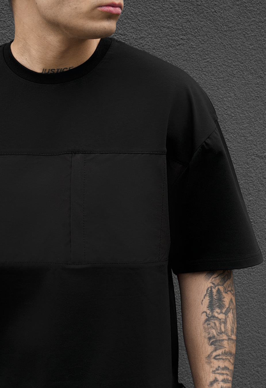 Komplet koszulka + spodenki Staff patt black