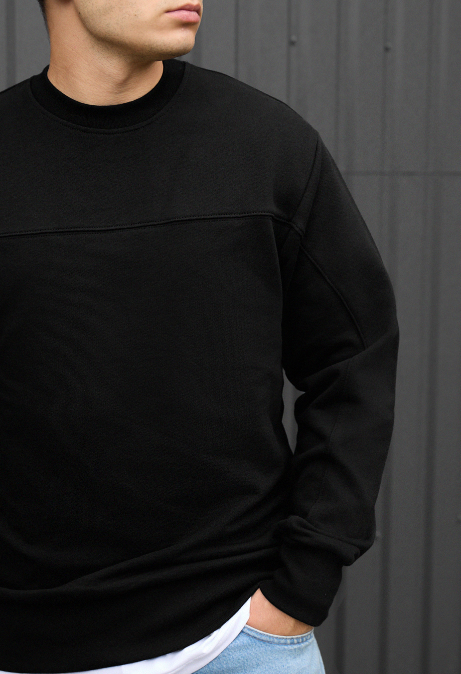 Bluza  Staff black basic