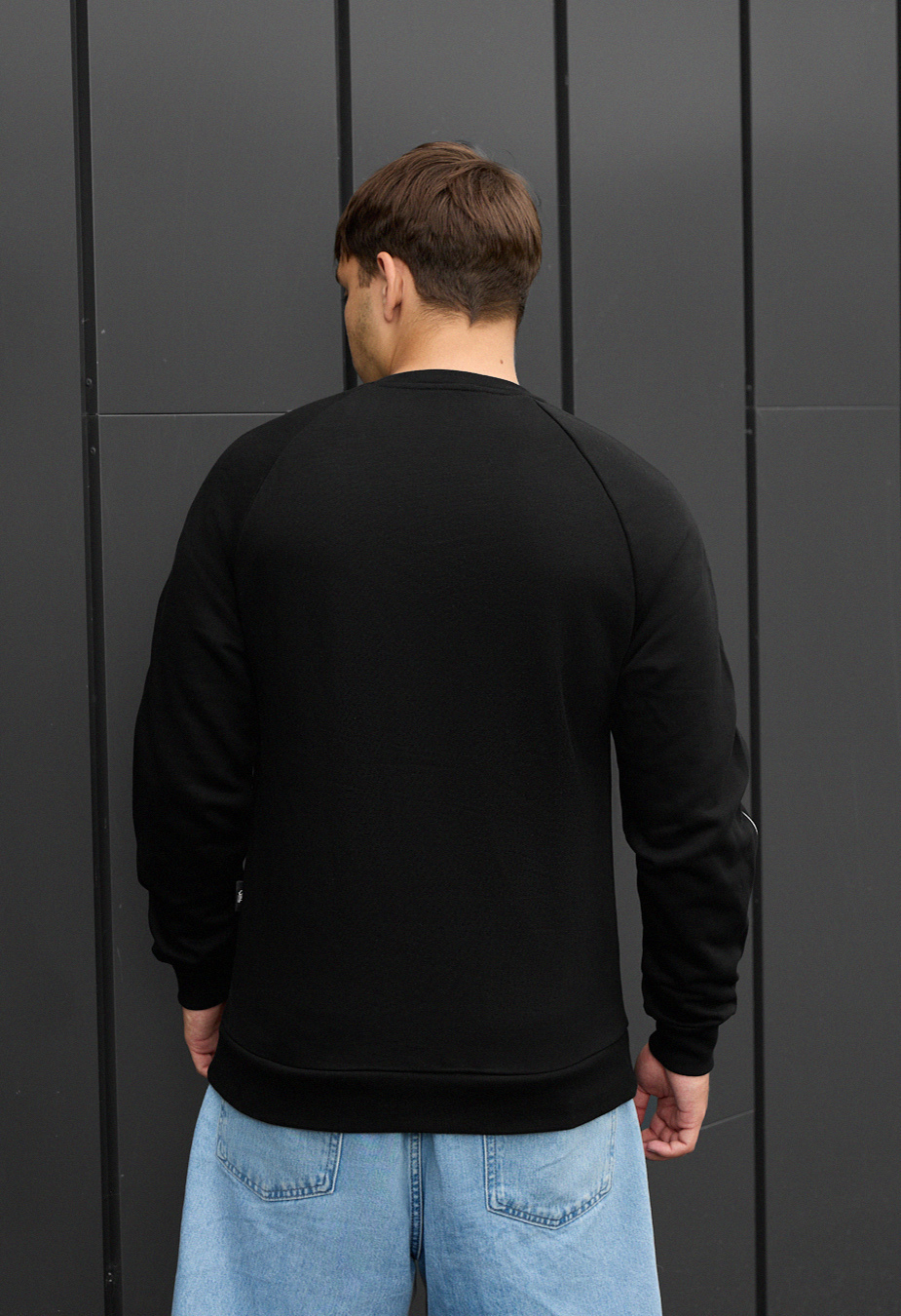 Bluza Staff kant reflective logo black