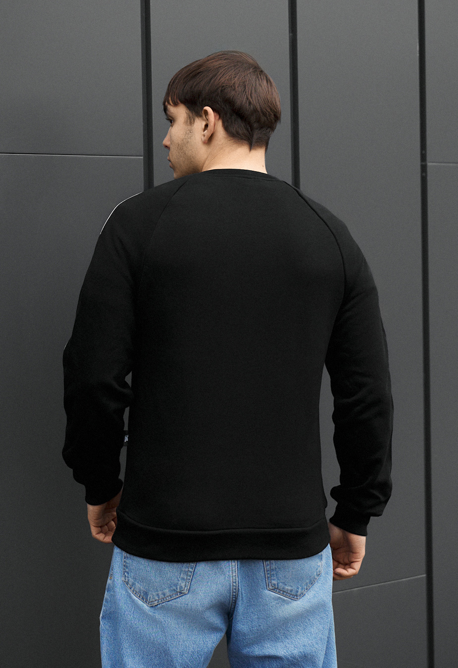 Bluza Staff kant reflective logo black