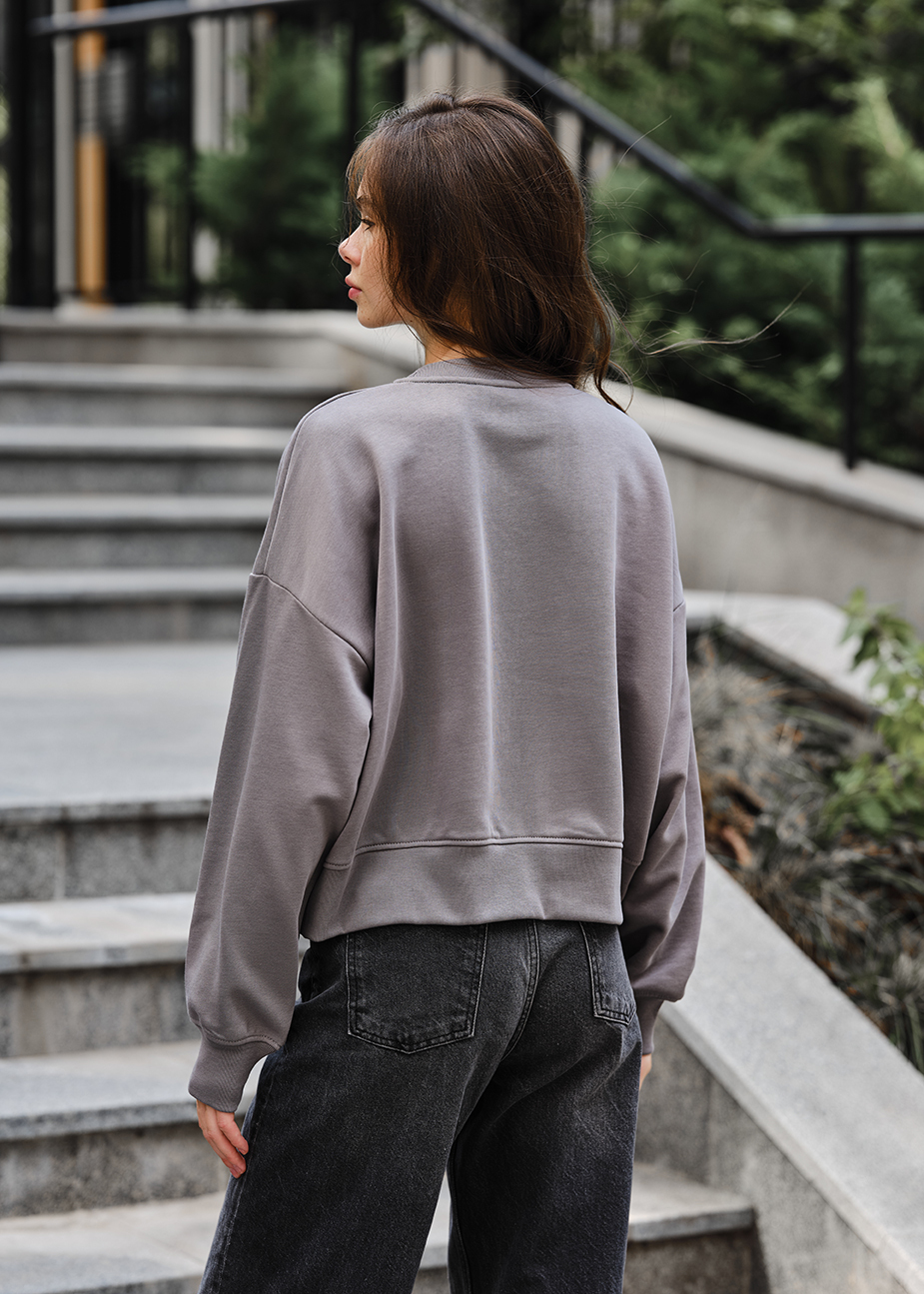 Bluza damska Staff sh gray oversize