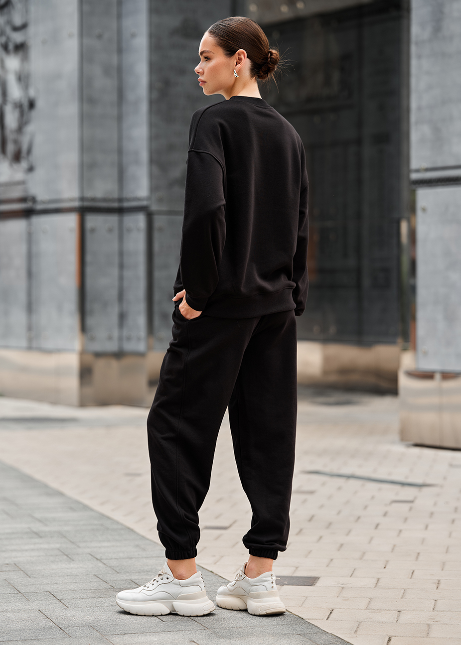 Damski dres sportowy Staff ac black oversize