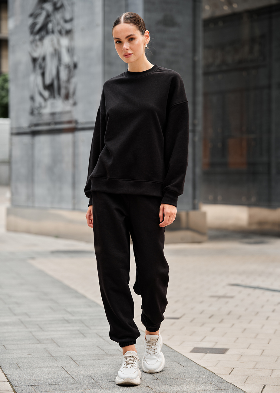 Damski dres sportowy Staff ac black oversize