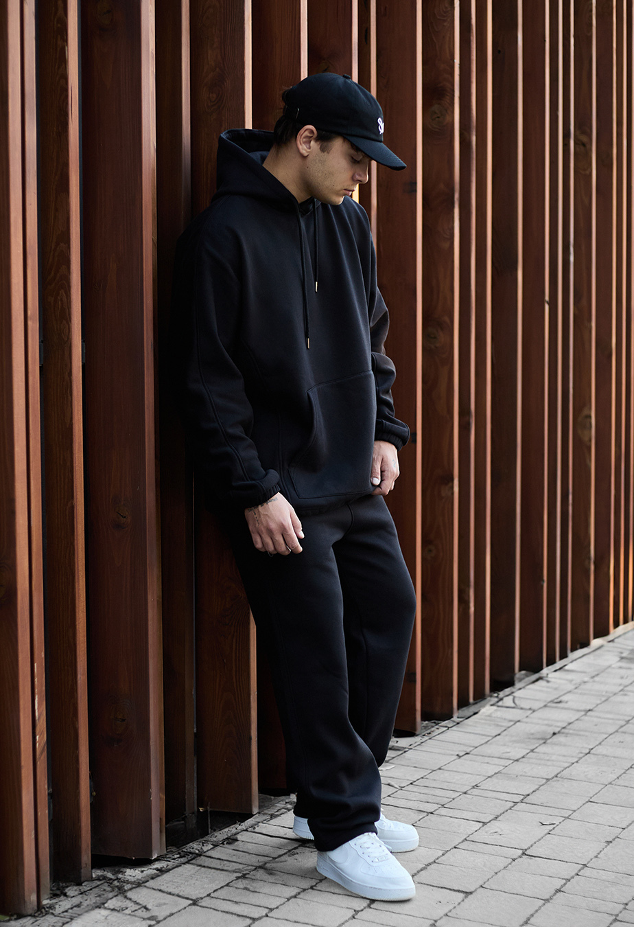 Dres Staff blr black oversize fleece