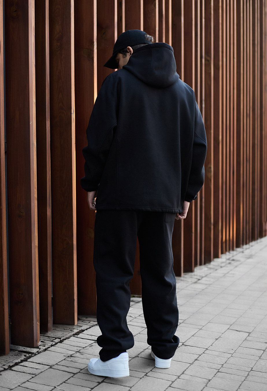 Dres Staff blr black oversize fleece