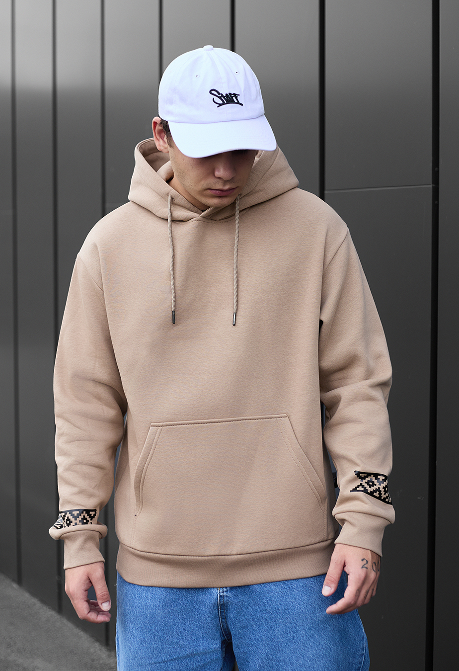 Bluza z kapturem Staff hetman oversize fleece