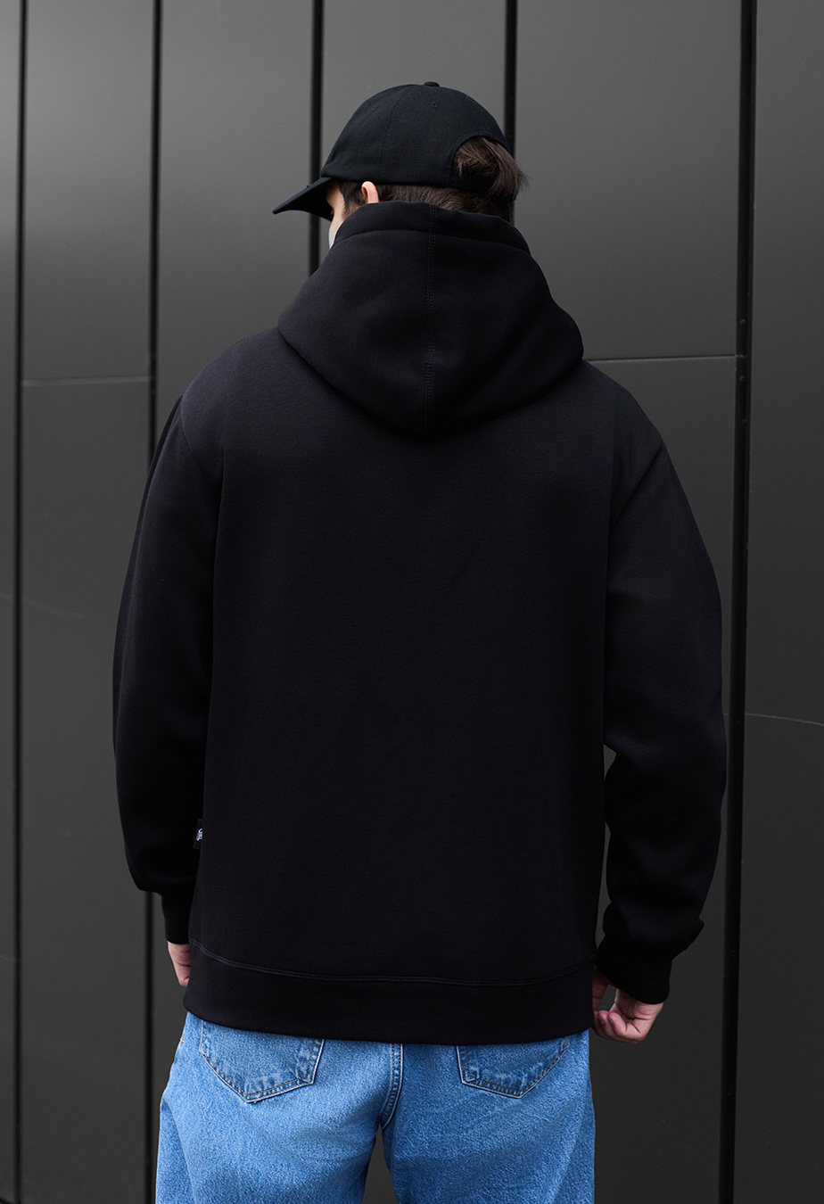 Bluza z kapturem Staff black fleece