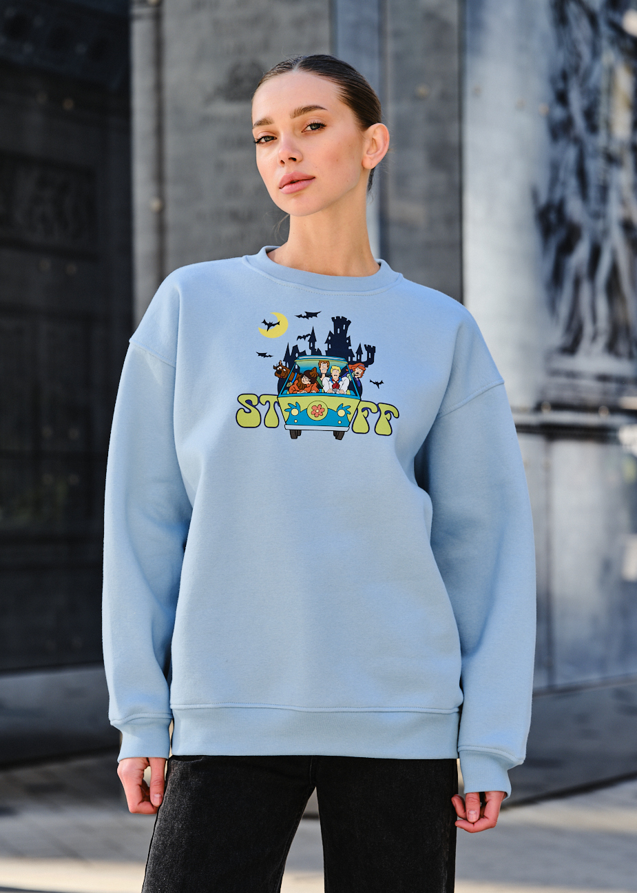 Bluza damska Staff fa logo & cartoons2 oversize fleece