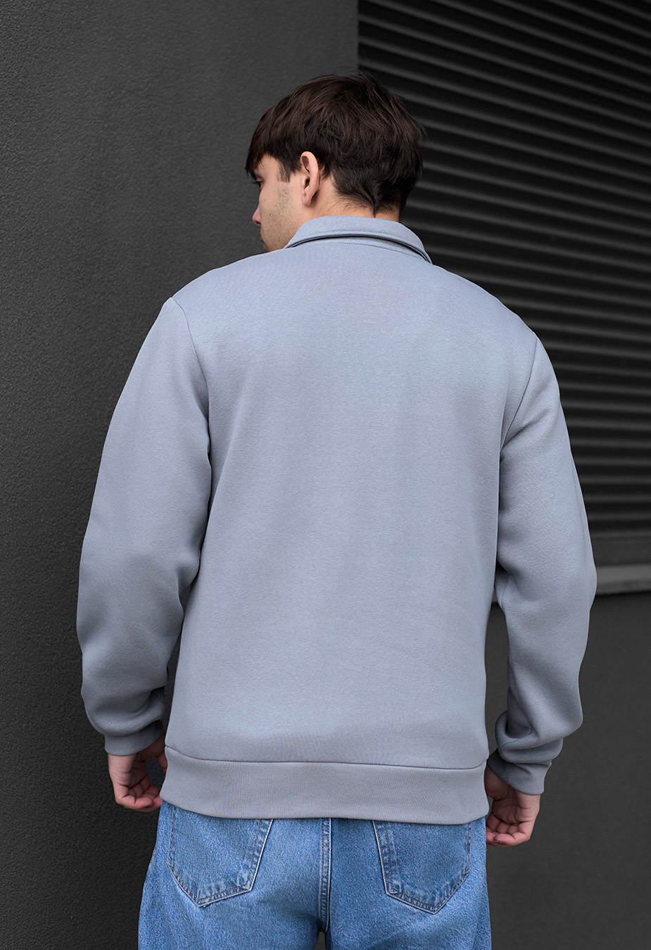 Bluza rm gray oversize fleece