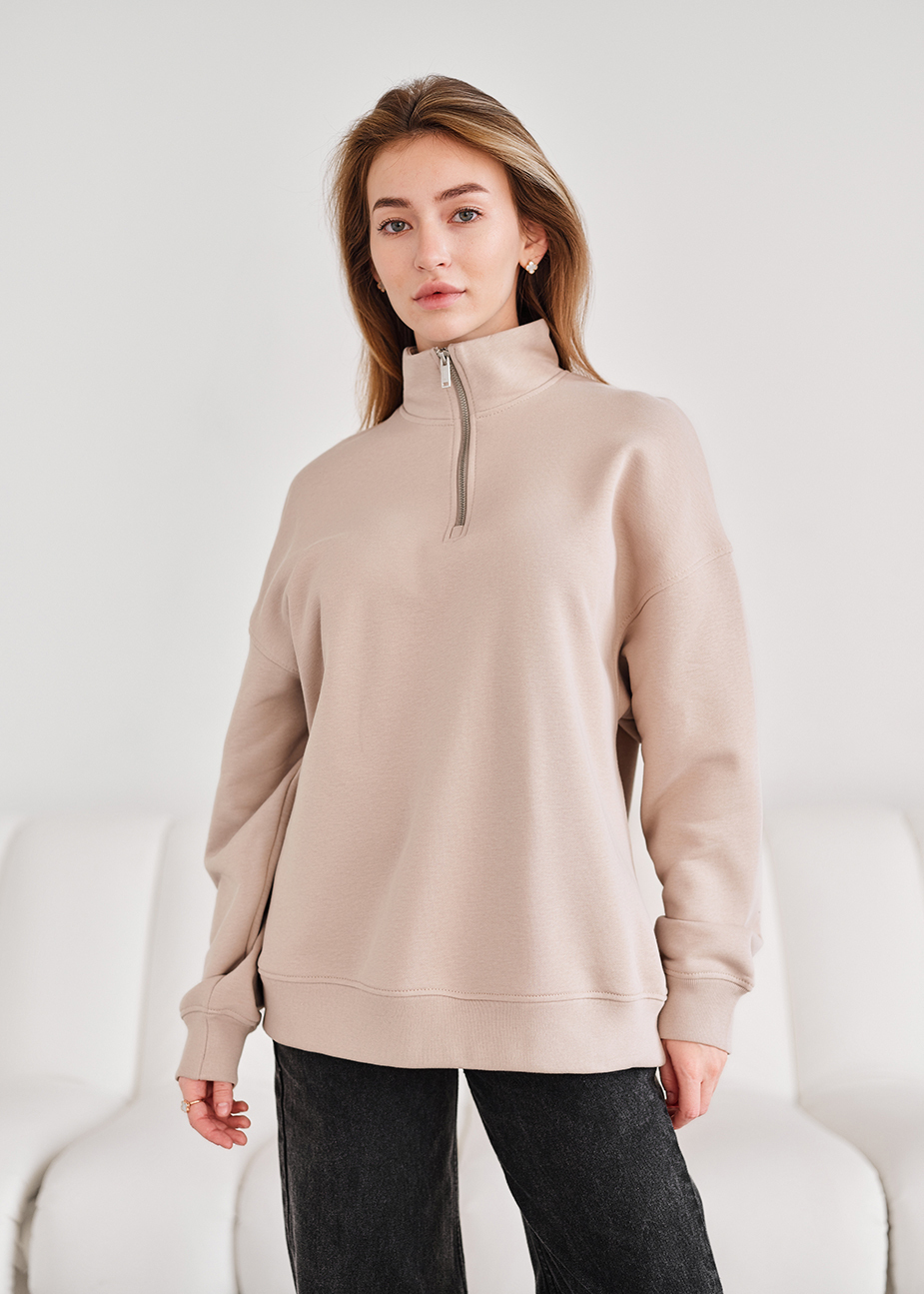Olimpijka damska Staff le beige oversize