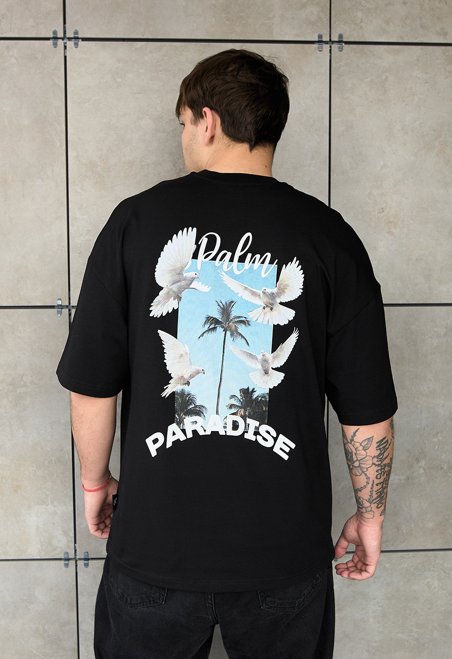 Koszulka Staff palm paradise oversize