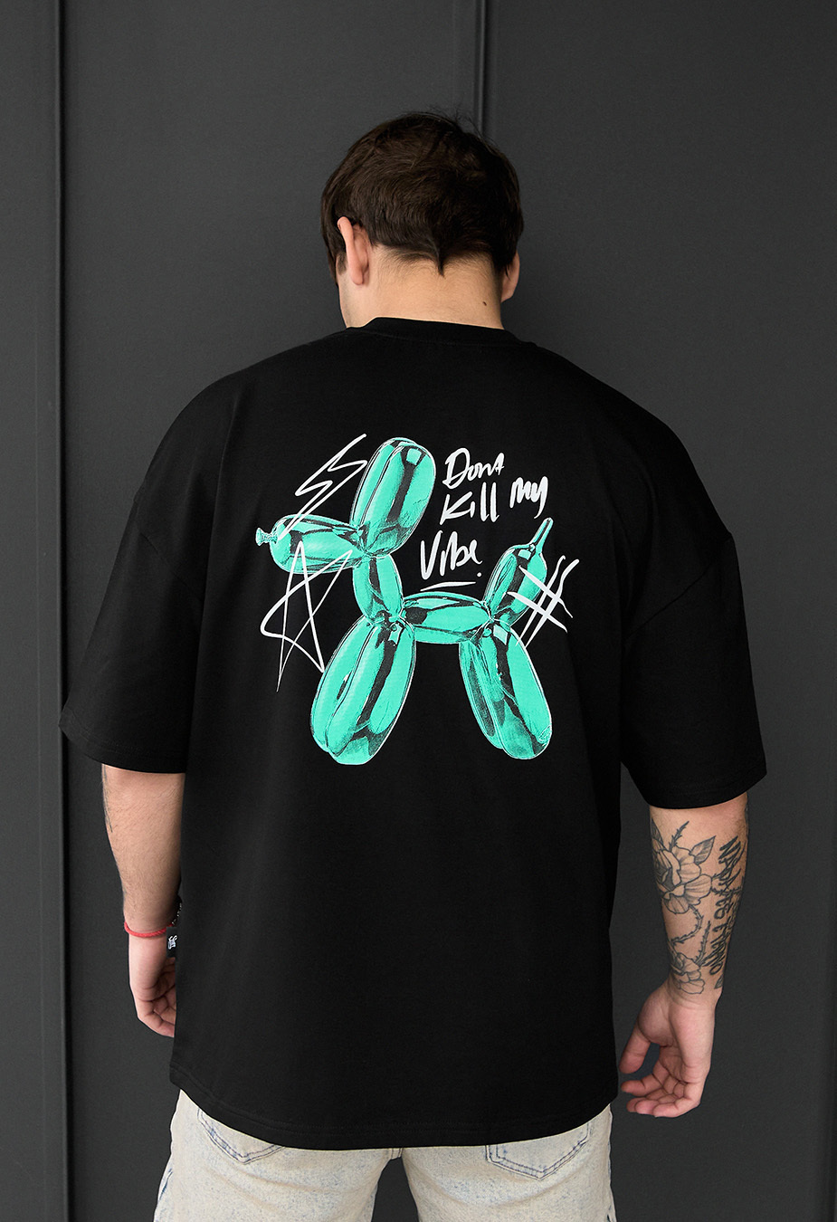 Koszulka Staff vibe oversize