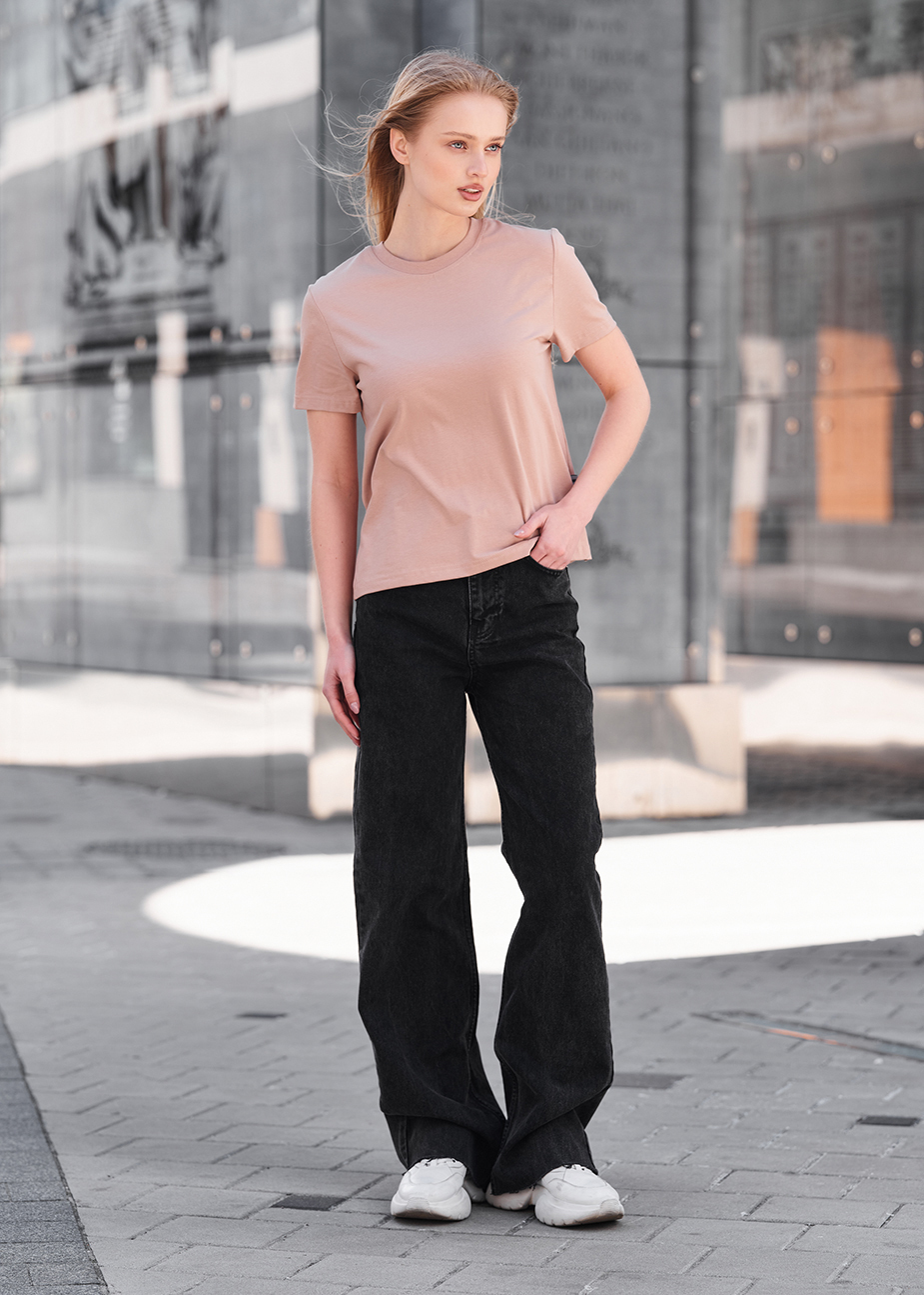 Koszulka damska Staff sum light brown