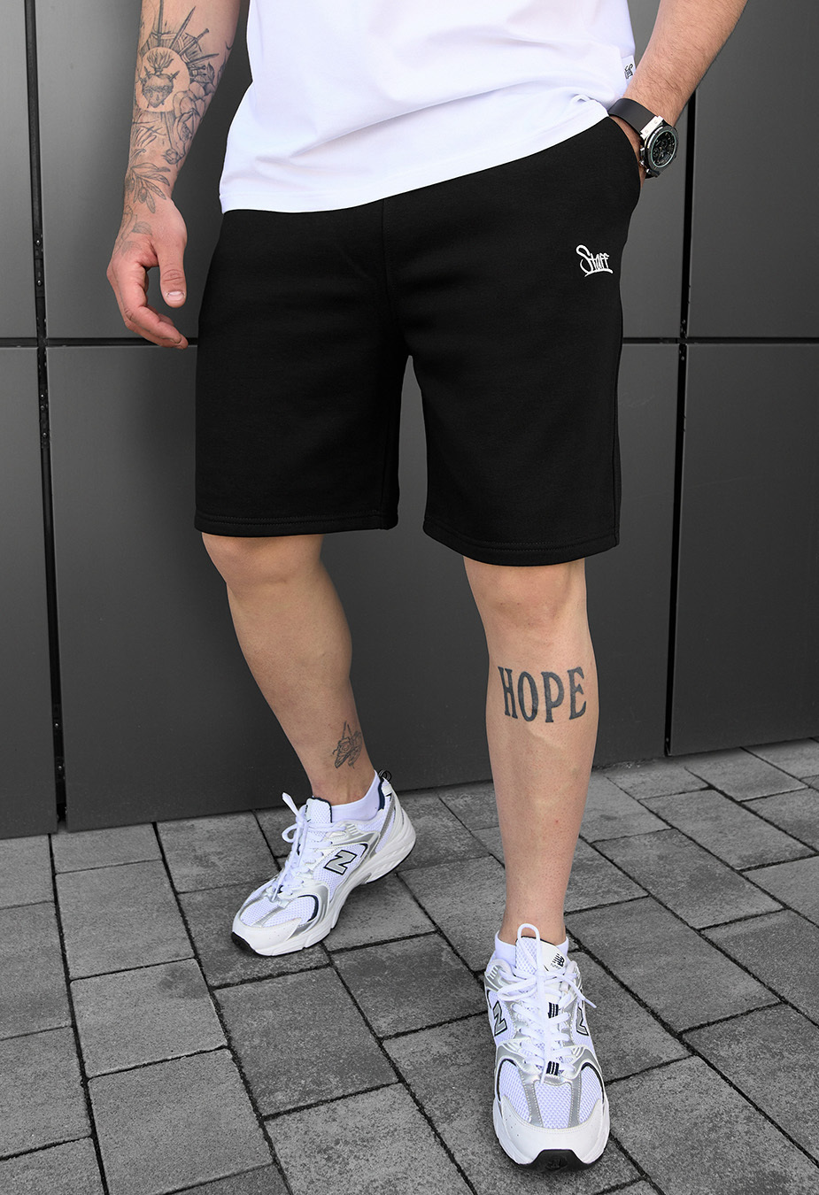 Spodenki Staff dje black logo